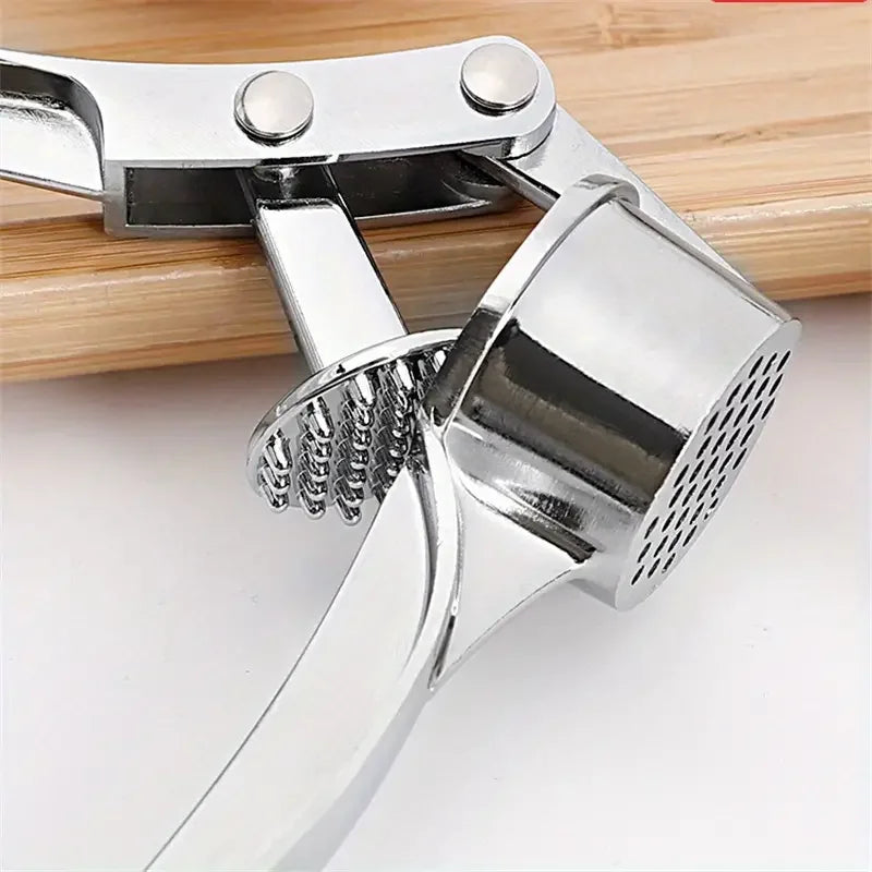 Stainless Steel Garlic Press & Mincer — No More Garlic Hands