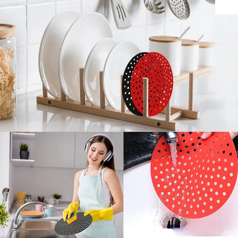 Reusable Air Fryer Silicone Liner — Non-Stick, No More Scrubbing