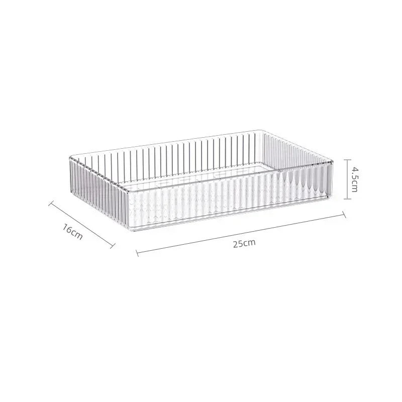Clear Drawer Organizer Bins — Tidy Drawers in Minutes