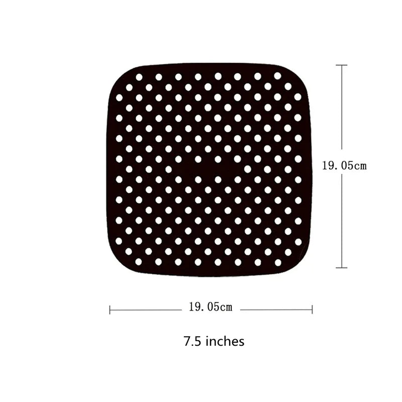 Reusable Air Fryer Silicone Liner — Non-Stick, No More Scrubbing