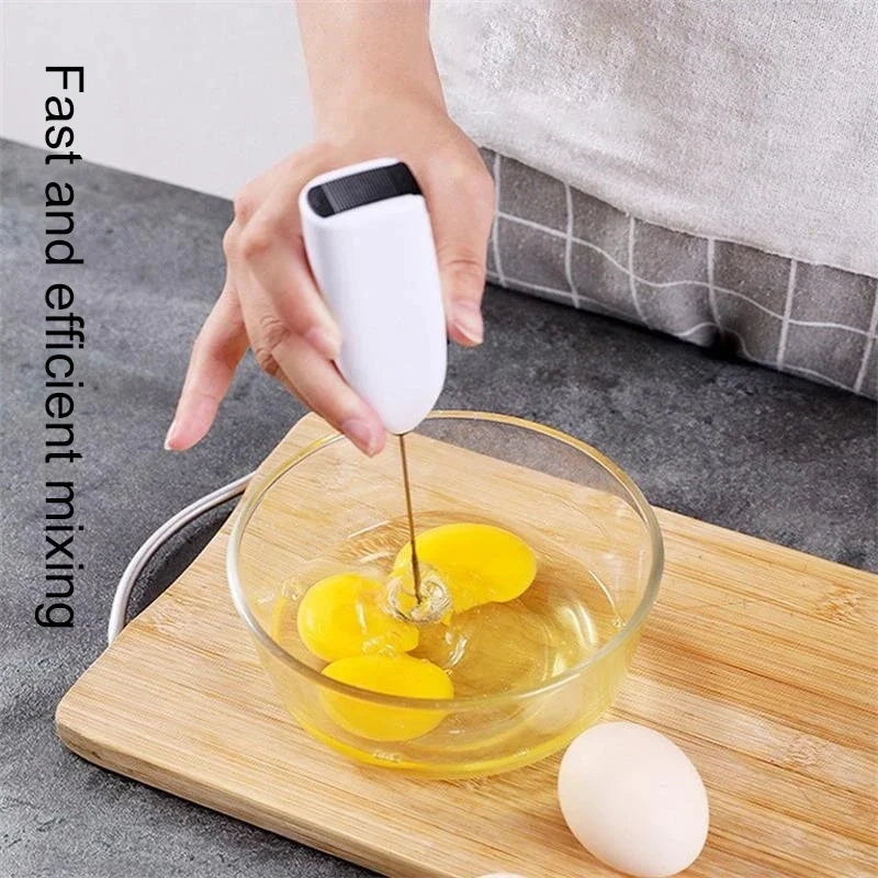 Handheld Milk Frother — Café-Style Foam in Seconds