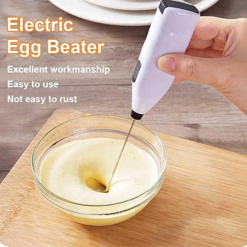 Handheld Milk Frother — Café-Style Foam in Seconds
