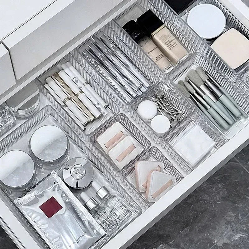 Clear Drawer Organizer Bins — Tidy Drawers in Minutes