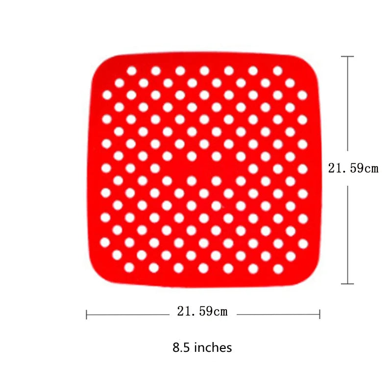Reusable Air Fryer Silicone Liner — Non-Stick, No More Scrubbing
