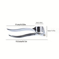 Stainless Steel Garlic Press & Mincer — No More Garlic Hands