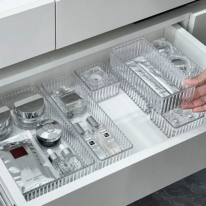 Clear Drawer Organizer Bins — Tidy Drawers in Minutes