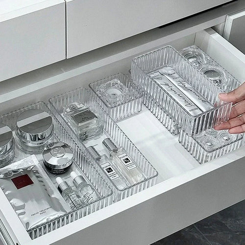 Clear Drawer Organizer Bins — Tidy Drawers in Minutes