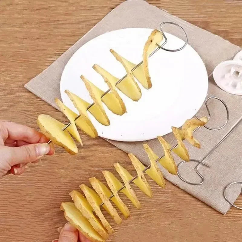 Spiral Potato Cutter — Twist Fries & Potato Towers in Seconds