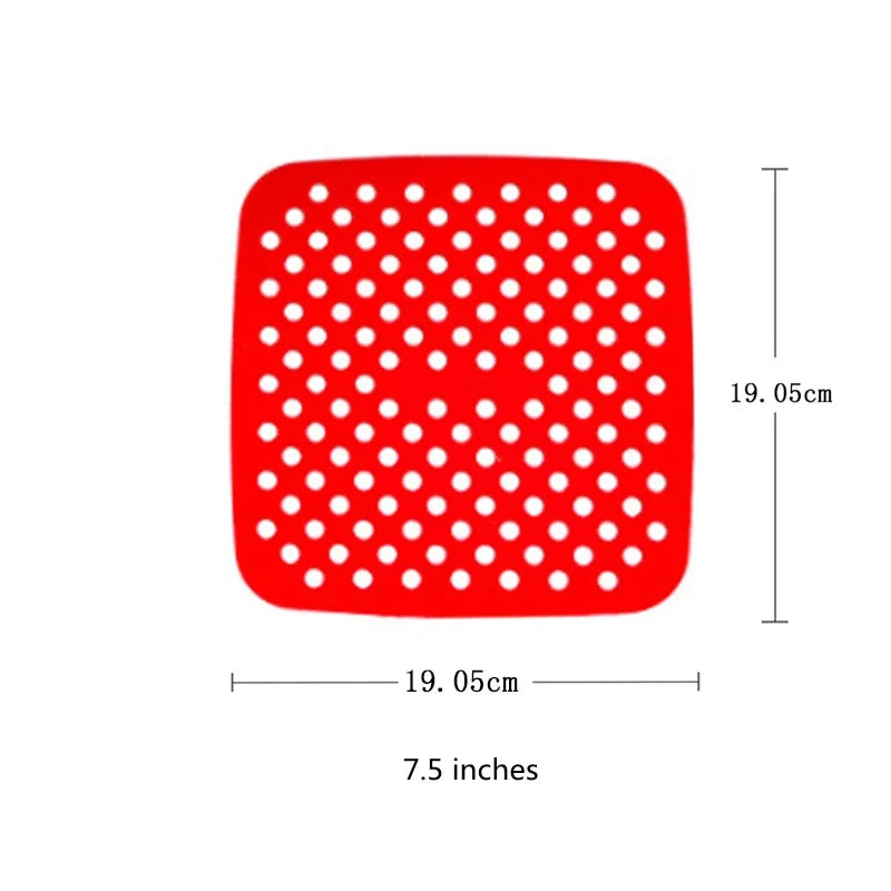 Reusable Air Fryer Silicone Liner — Non-Stick, No More Scrubbing