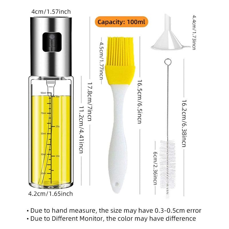 Premium Oil Sprayer Bottle for Cooking & Air Fryer