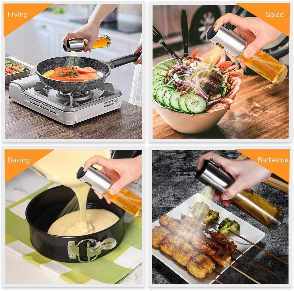 Premium Oil Sprayer Bottle for Cooking & Air Fryer