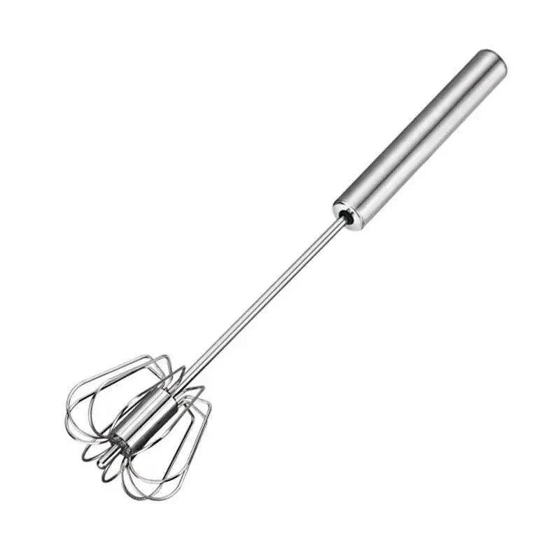 Self-Turning Egg Whisk — One-Hand Hand Mixer