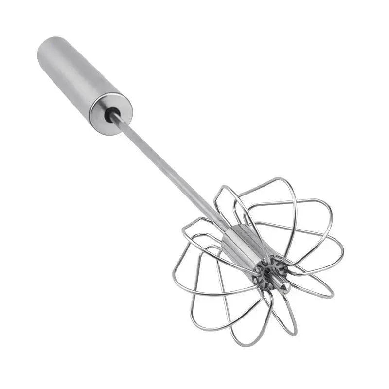 Self-Turning Egg Whisk — One-Hand Hand Mixer